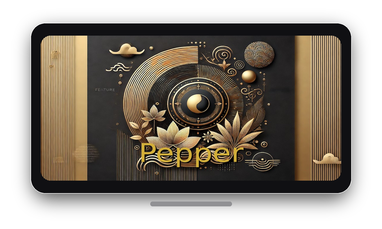 Pepper app interface preview